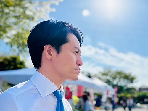 地域のイベントに参加する様子